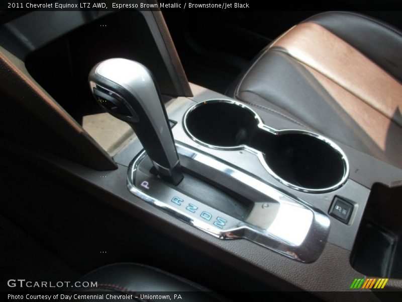Espresso Brown Metallic / Brownstone/Jet Black 2011 Chevrolet Equinox LTZ AWD