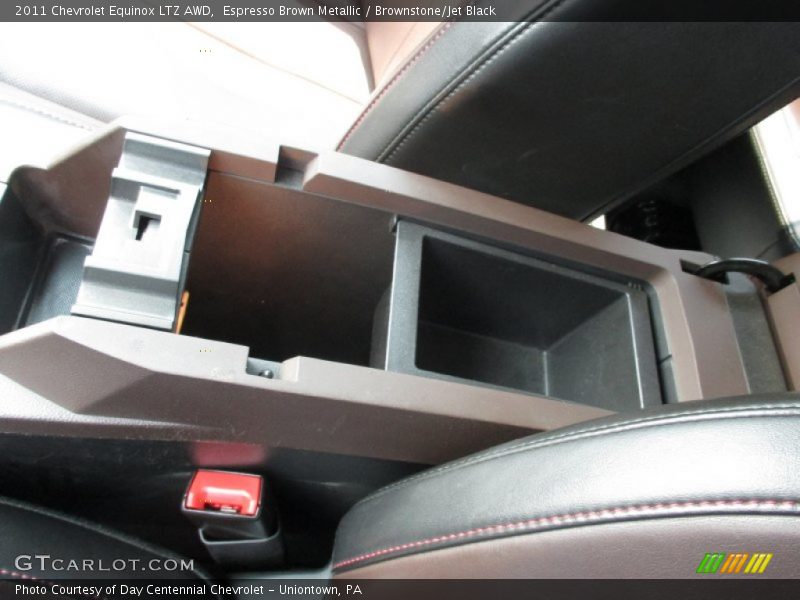 Espresso Brown Metallic / Brownstone/Jet Black 2011 Chevrolet Equinox LTZ AWD