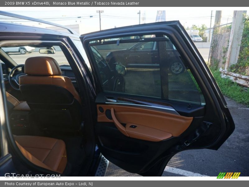 Monaco Blue Metallic / Tobacco Nevada Leather 2009 BMW X5 xDrive48i