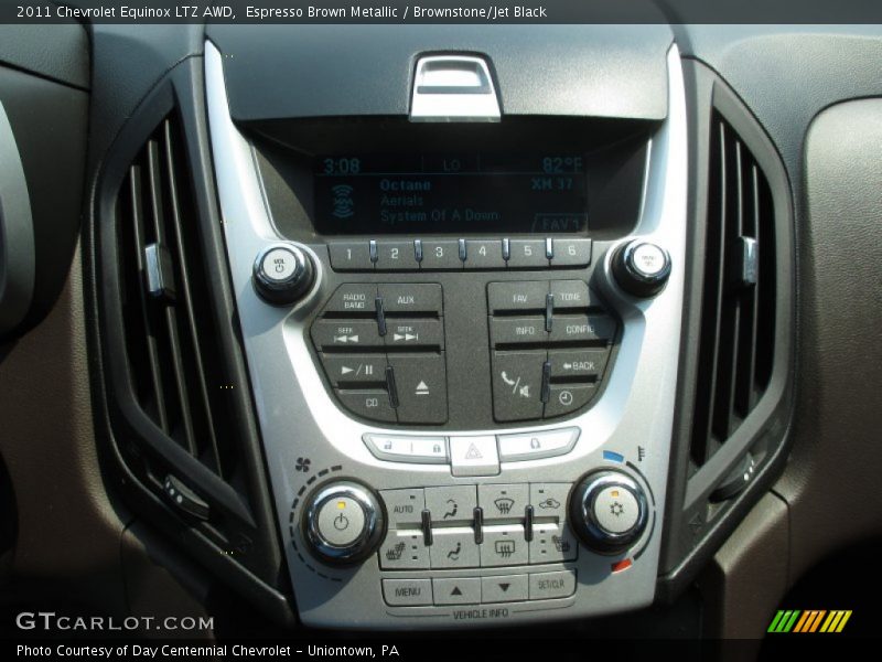Espresso Brown Metallic / Brownstone/Jet Black 2011 Chevrolet Equinox LTZ AWD