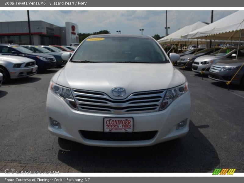 Blizzard Pearl / Ivory 2009 Toyota Venza V6