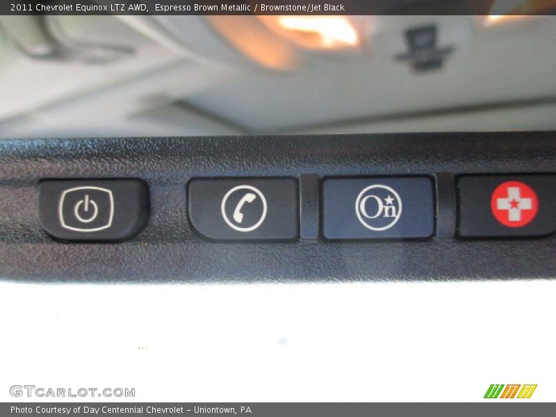 Espresso Brown Metallic / Brownstone/Jet Black 2011 Chevrolet Equinox LTZ AWD