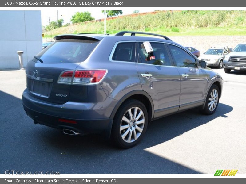 Galaxy Gray Mica / Black 2007 Mazda CX-9 Grand Touring AWD