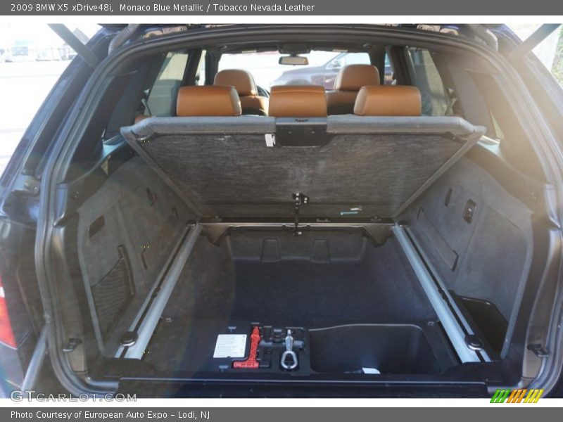 Monaco Blue Metallic / Tobacco Nevada Leather 2009 BMW X5 xDrive48i