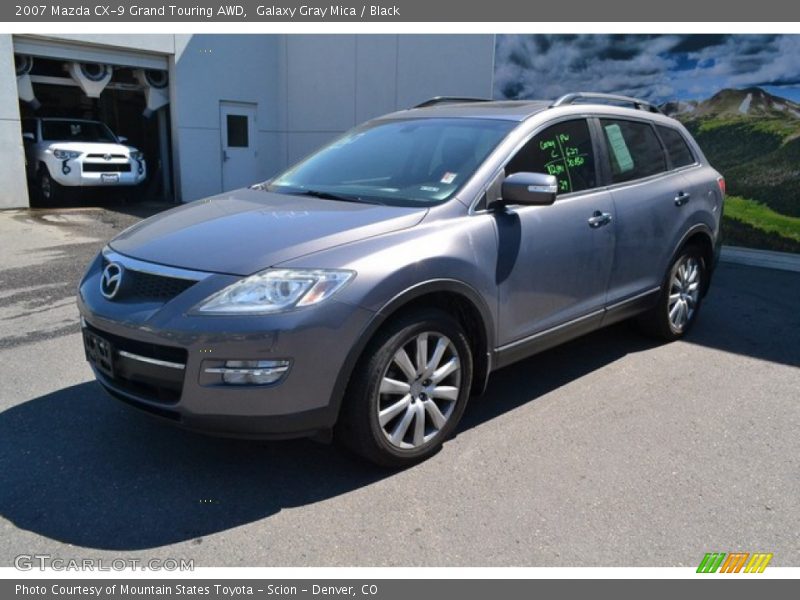 Galaxy Gray Mica / Black 2007 Mazda CX-9 Grand Touring AWD