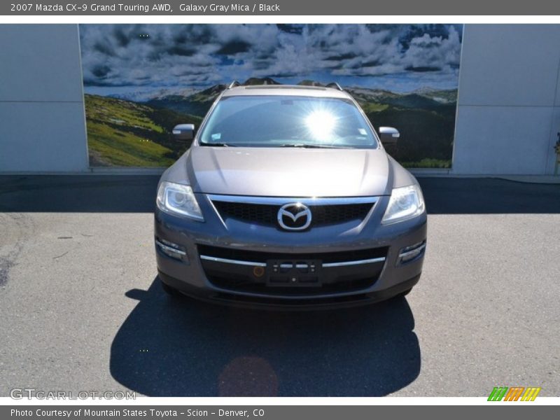 Galaxy Gray Mica / Black 2007 Mazda CX-9 Grand Touring AWD
