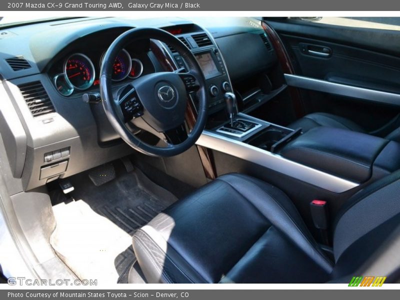 Galaxy Gray Mica / Black 2007 Mazda CX-9 Grand Touring AWD