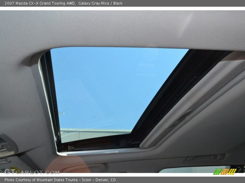 Galaxy Gray Mica / Black 2007 Mazda CX-9 Grand Touring AWD