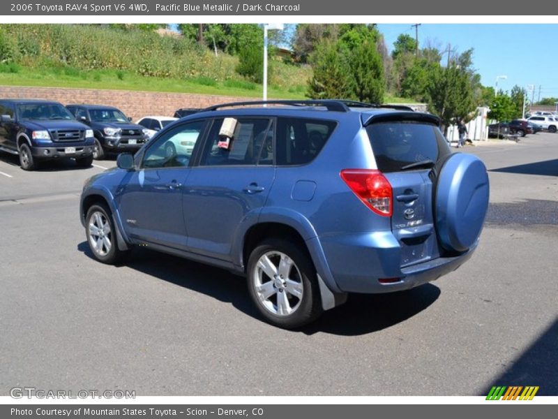 Pacific Blue Metallic / Dark Charcoal 2006 Toyota RAV4 Sport V6 4WD