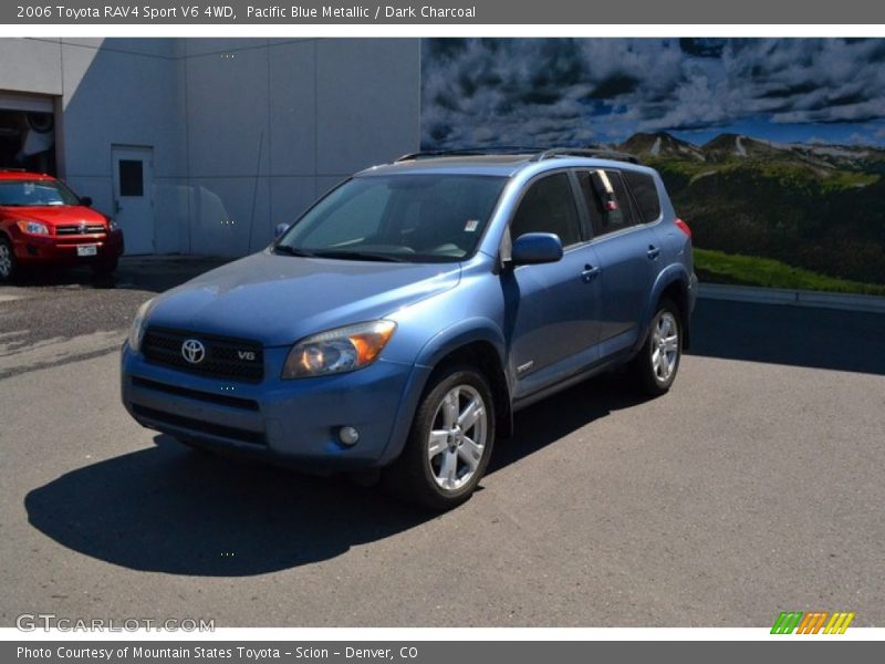 Pacific Blue Metallic / Dark Charcoal 2006 Toyota RAV4 Sport V6 4WD