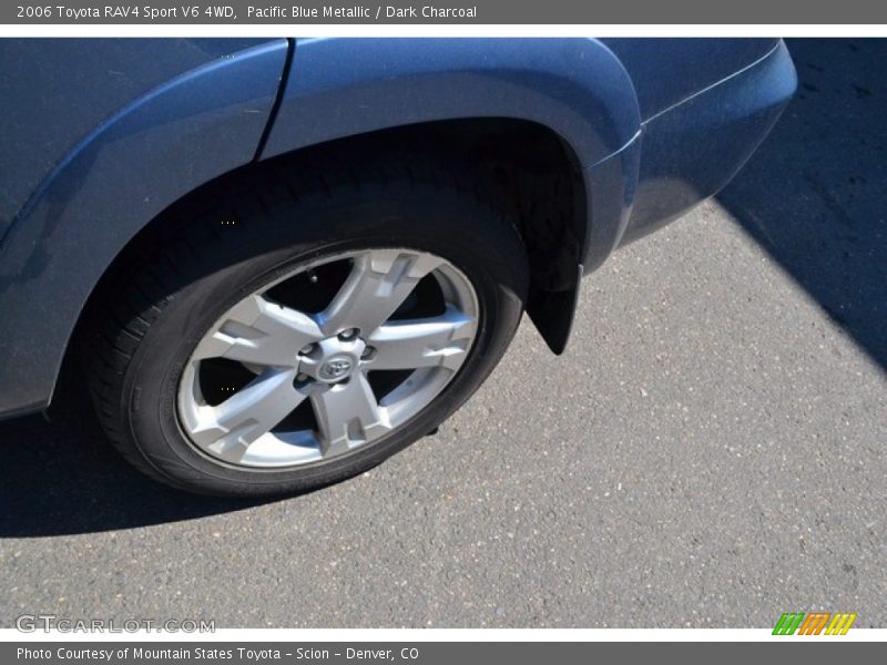 Pacific Blue Metallic / Dark Charcoal 2006 Toyota RAV4 Sport V6 4WD