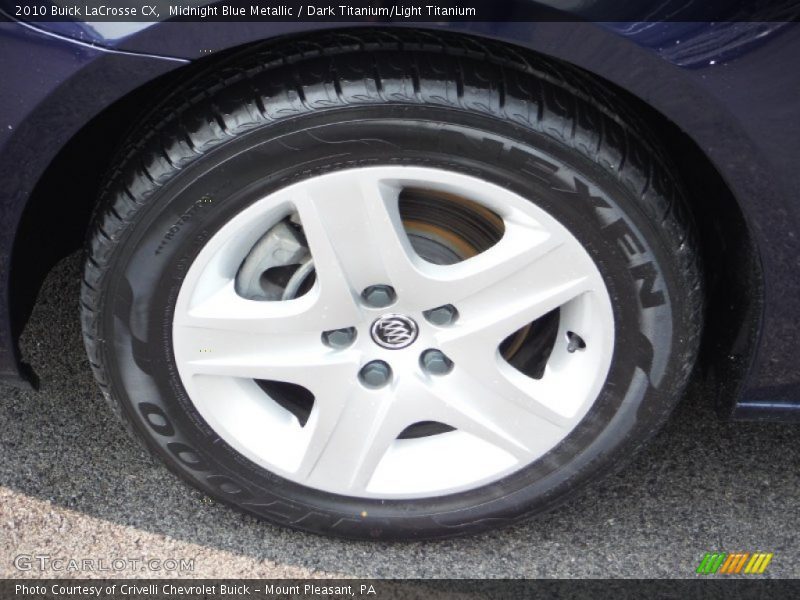 Midnight Blue Metallic / Dark Titanium/Light Titanium 2010 Buick LaCrosse CX
