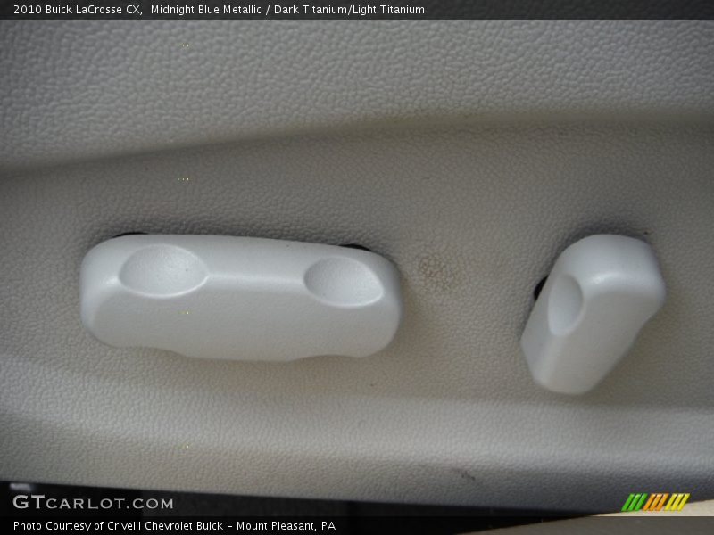Midnight Blue Metallic / Dark Titanium/Light Titanium 2010 Buick LaCrosse CX