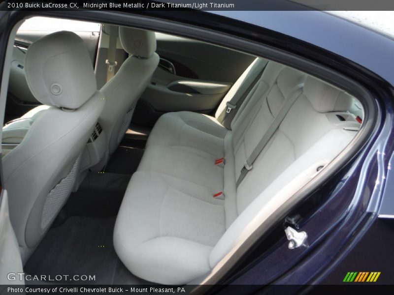 Midnight Blue Metallic / Dark Titanium/Light Titanium 2010 Buick LaCrosse CX
