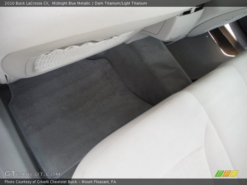 Midnight Blue Metallic / Dark Titanium/Light Titanium 2010 Buick LaCrosse CX