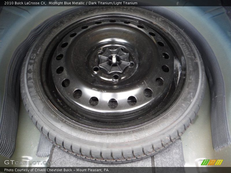 Midnight Blue Metallic / Dark Titanium/Light Titanium 2010 Buick LaCrosse CX