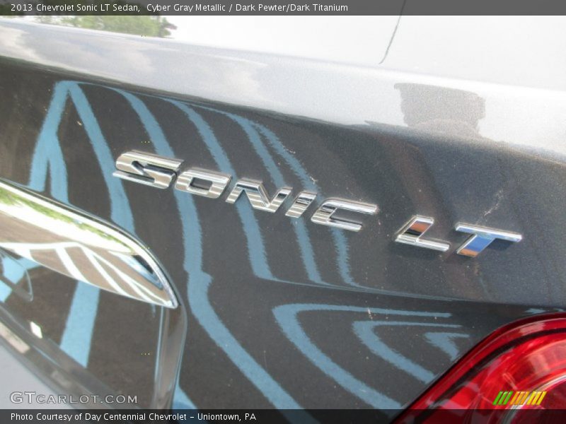 Cyber Gray Metallic / Dark Pewter/Dark Titanium 2013 Chevrolet Sonic LT Sedan