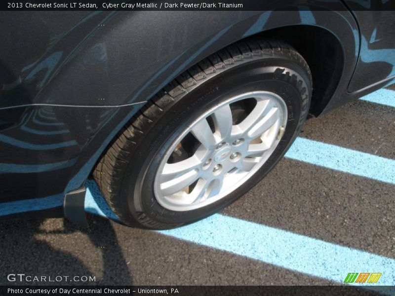 Cyber Gray Metallic / Dark Pewter/Dark Titanium 2013 Chevrolet Sonic LT Sedan