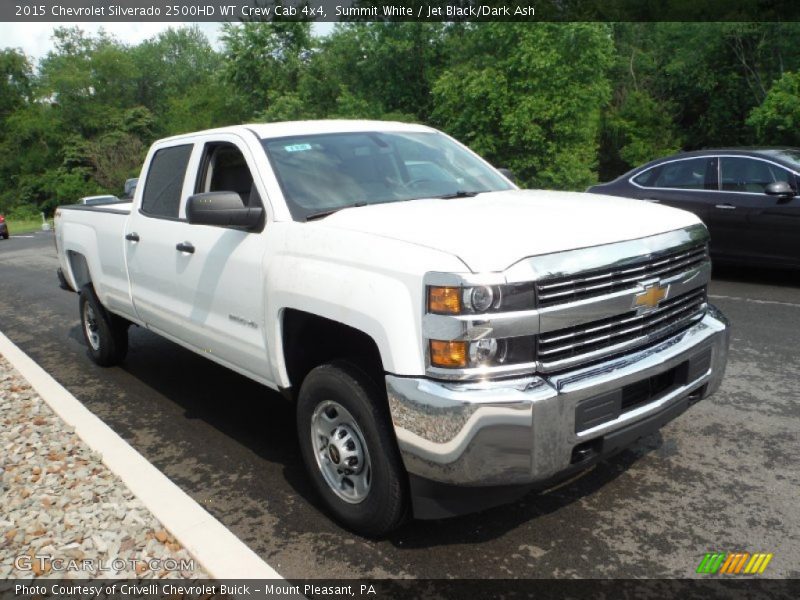 Front 3/4 View of 2015 Silverado 2500HD WT Crew Cab 4x4