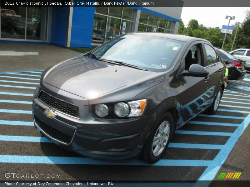 Cyber Gray Metallic / Dark Pewter/Dark Titanium 2013 Chevrolet Sonic LT Sedan
