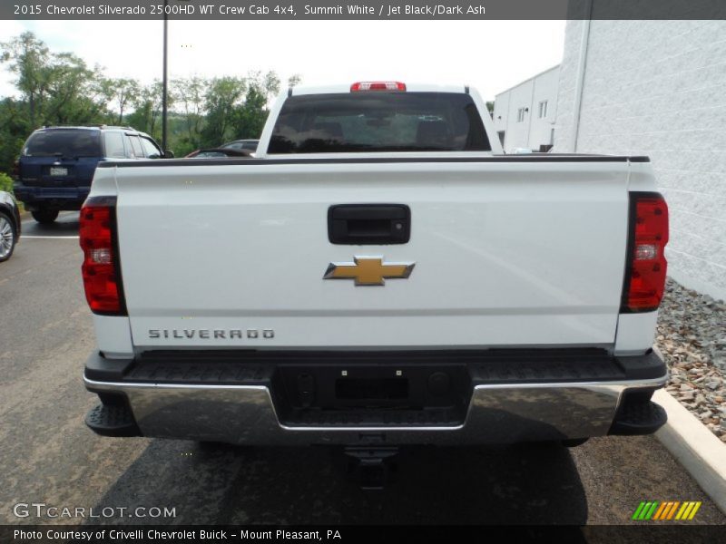 Summit White / Jet Black/Dark Ash 2015 Chevrolet Silverado 2500HD WT Crew Cab 4x4