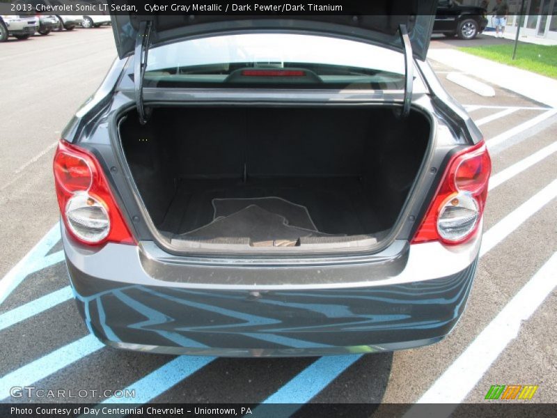 Cyber Gray Metallic / Dark Pewter/Dark Titanium 2013 Chevrolet Sonic LT Sedan