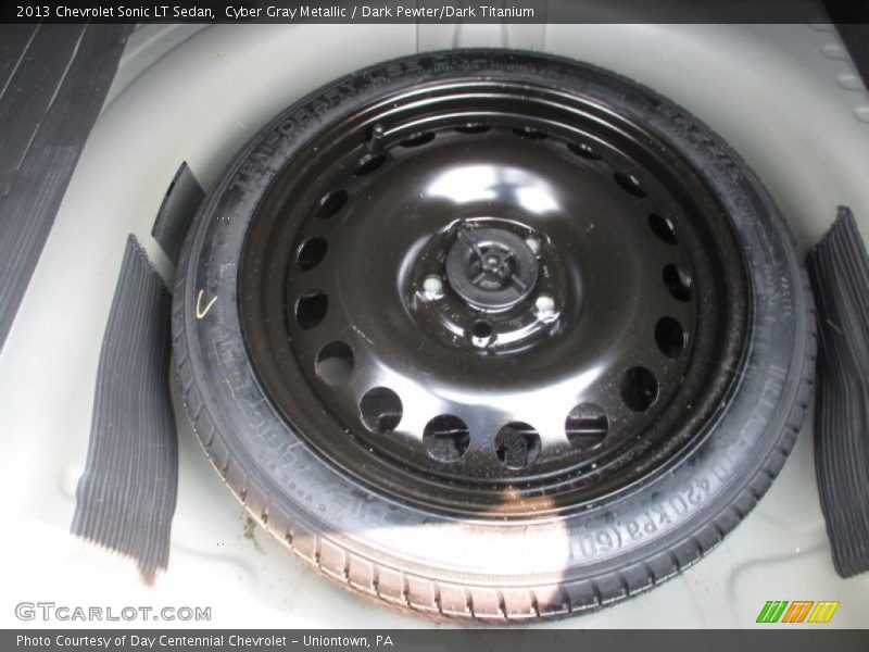 Cyber Gray Metallic / Dark Pewter/Dark Titanium 2013 Chevrolet Sonic LT Sedan