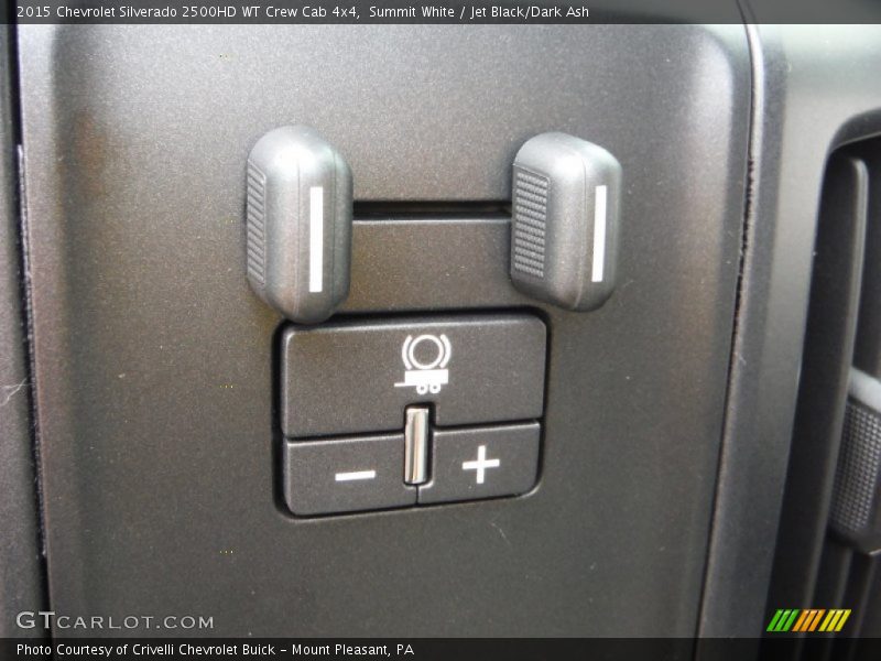 Summit White / Jet Black/Dark Ash 2015 Chevrolet Silverado 2500HD WT Crew Cab 4x4