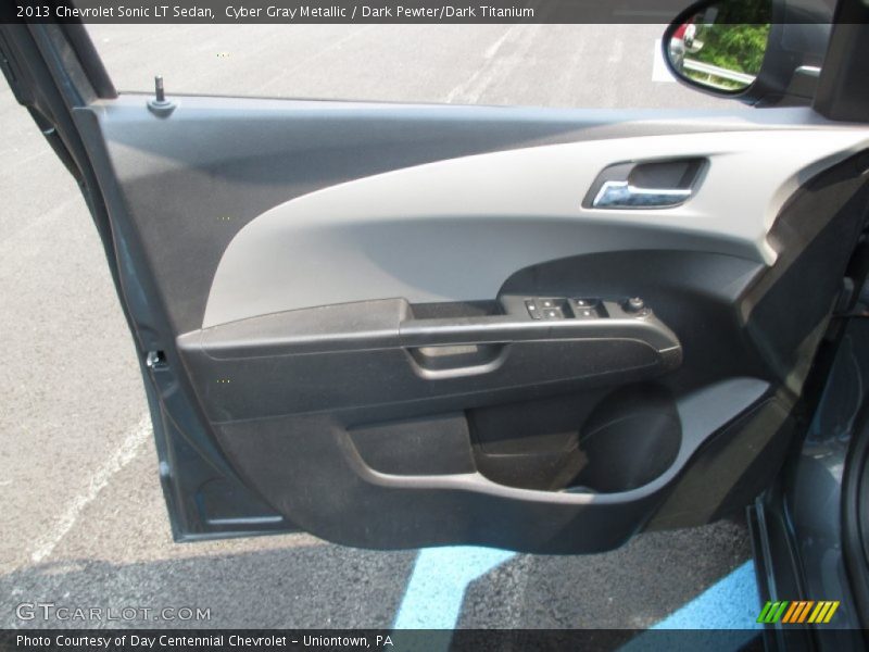 Cyber Gray Metallic / Dark Pewter/Dark Titanium 2013 Chevrolet Sonic LT Sedan