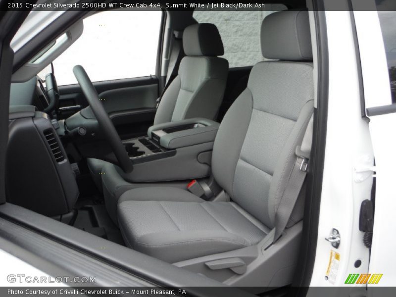 Summit White / Jet Black/Dark Ash 2015 Chevrolet Silverado 2500HD WT Crew Cab 4x4