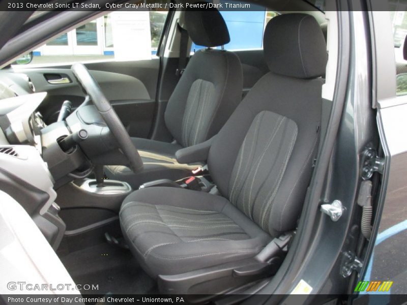 Cyber Gray Metallic / Dark Pewter/Dark Titanium 2013 Chevrolet Sonic LT Sedan