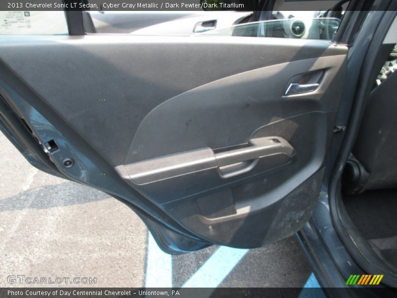 Cyber Gray Metallic / Dark Pewter/Dark Titanium 2013 Chevrolet Sonic LT Sedan