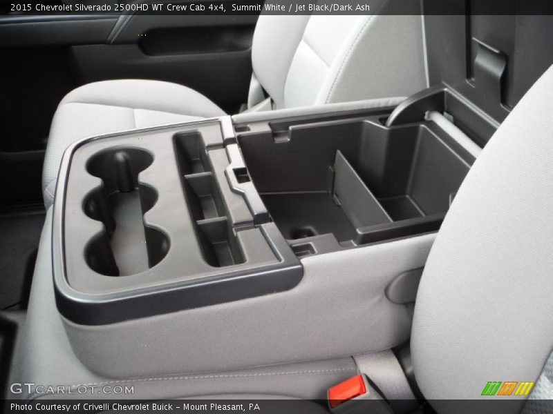 Summit White / Jet Black/Dark Ash 2015 Chevrolet Silverado 2500HD WT Crew Cab 4x4