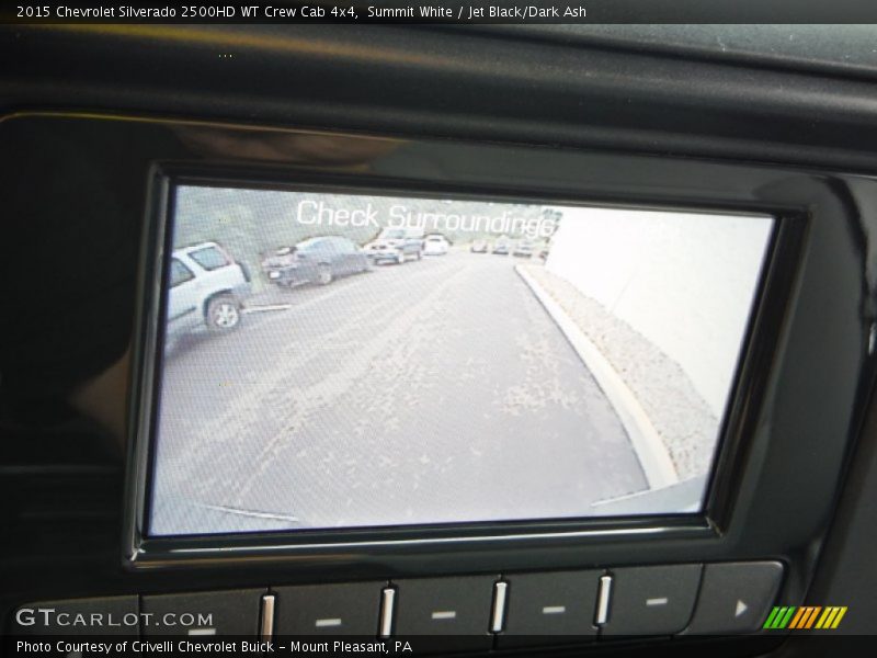 Summit White / Jet Black/Dark Ash 2015 Chevrolet Silverado 2500HD WT Crew Cab 4x4