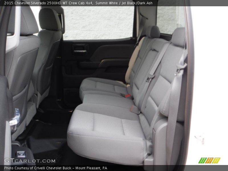 Summit White / Jet Black/Dark Ash 2015 Chevrolet Silverado 2500HD WT Crew Cab 4x4