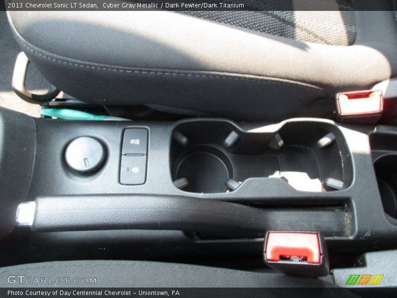 Cyber Gray Metallic / Dark Pewter/Dark Titanium 2013 Chevrolet Sonic LT Sedan