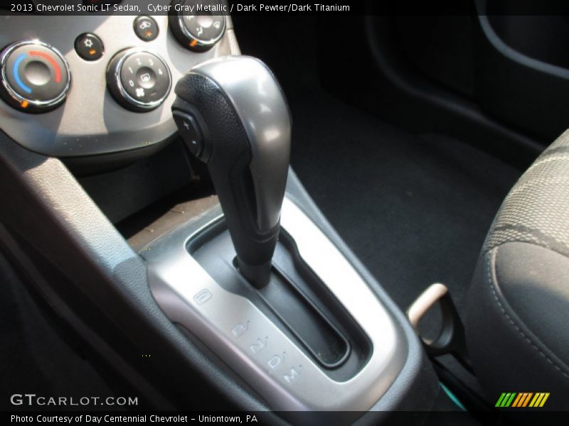 Cyber Gray Metallic / Dark Pewter/Dark Titanium 2013 Chevrolet Sonic LT Sedan