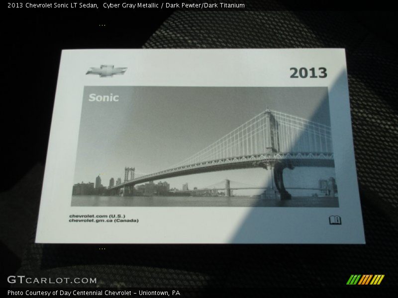 Cyber Gray Metallic / Dark Pewter/Dark Titanium 2013 Chevrolet Sonic LT Sedan