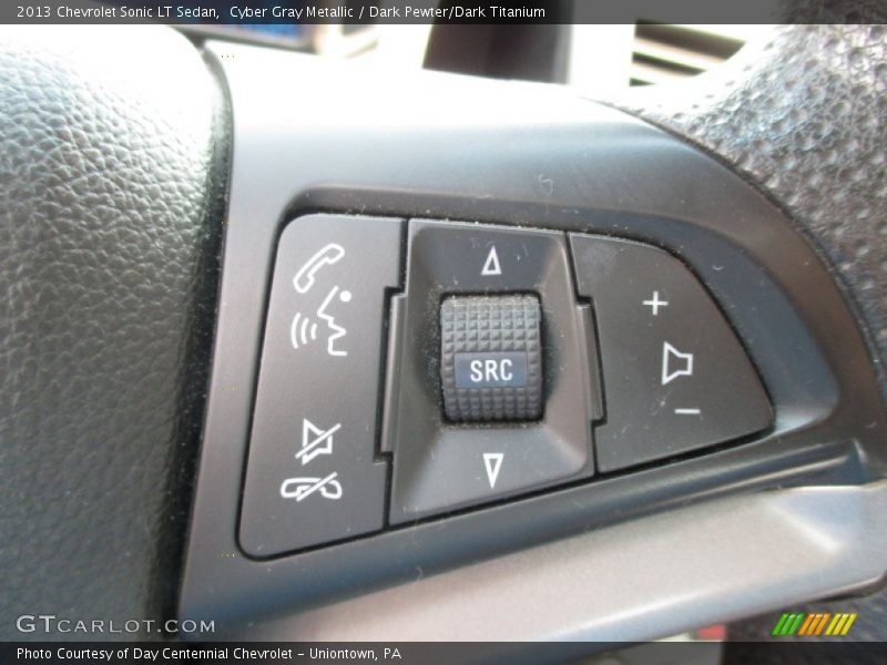 Cyber Gray Metallic / Dark Pewter/Dark Titanium 2013 Chevrolet Sonic LT Sedan