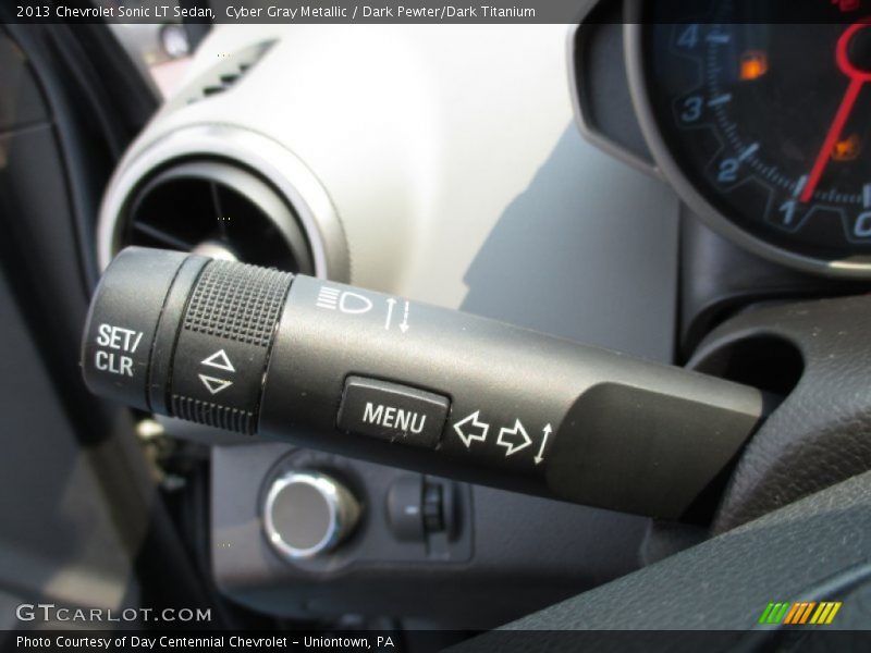 Cyber Gray Metallic / Dark Pewter/Dark Titanium 2013 Chevrolet Sonic LT Sedan