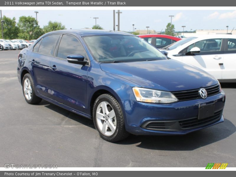 Front 3/4 View of 2011 Jetta TDI Sedan