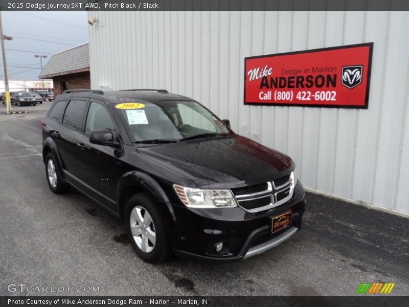 Pitch Black / Black 2015 Dodge Journey SXT AWD