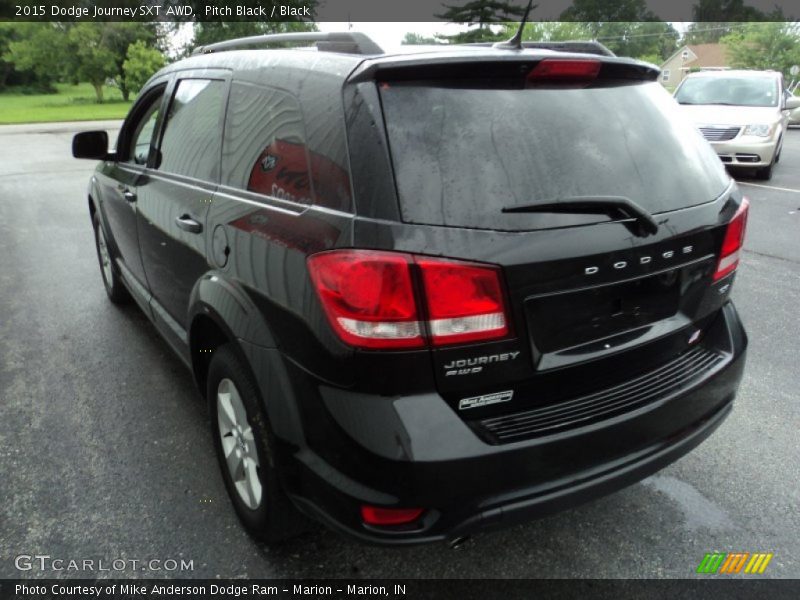 Pitch Black / Black 2015 Dodge Journey SXT AWD