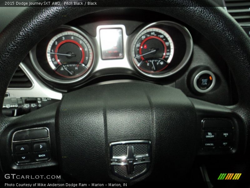 Pitch Black / Black 2015 Dodge Journey SXT AWD