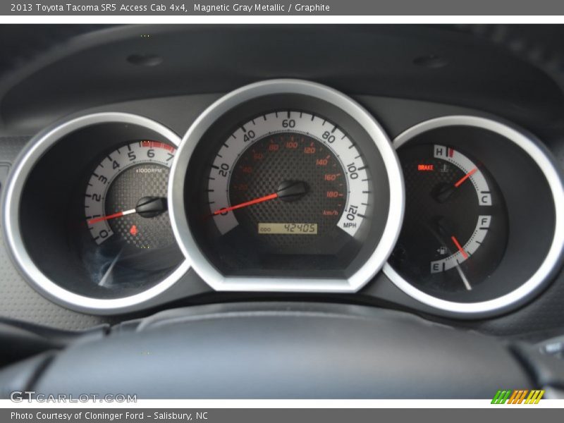 Magnetic Gray Metallic / Graphite 2013 Toyota Tacoma SR5 Access Cab 4x4