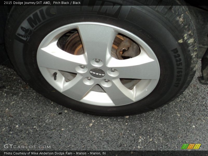 Pitch Black / Black 2015 Dodge Journey SXT AWD