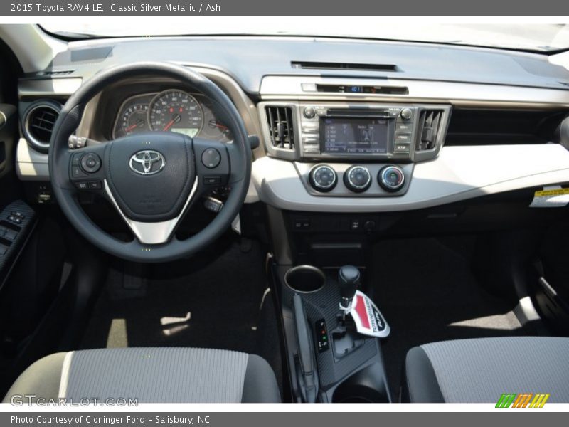 Classic Silver Metallic / Ash 2015 Toyota RAV4 LE