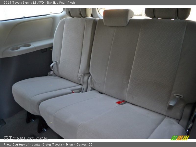 Sky Blue Pearl / Ash 2015 Toyota Sienna LE AWD