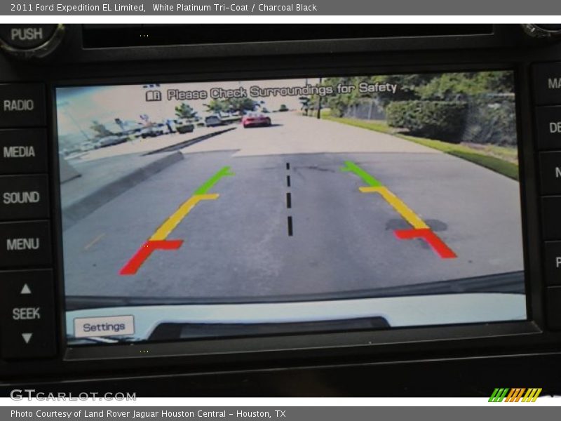 White Platinum Tri-Coat / Charcoal Black 2011 Ford Expedition EL Limited