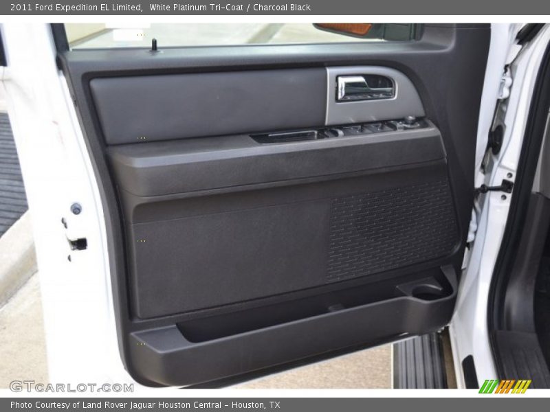 White Platinum Tri-Coat / Charcoal Black 2011 Ford Expedition EL Limited